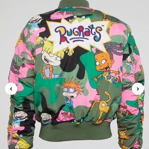 Rugrats Green Camoflauge Bomber Jacket and pants